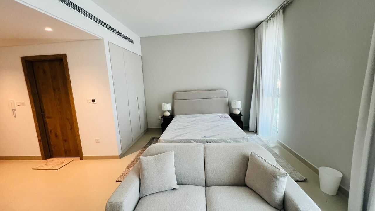 Manama, Apartments, Flats, Houses & Villas, BHD 350/month,  Furnished,  Studio,  Apartment For Rent In Marassi Residence