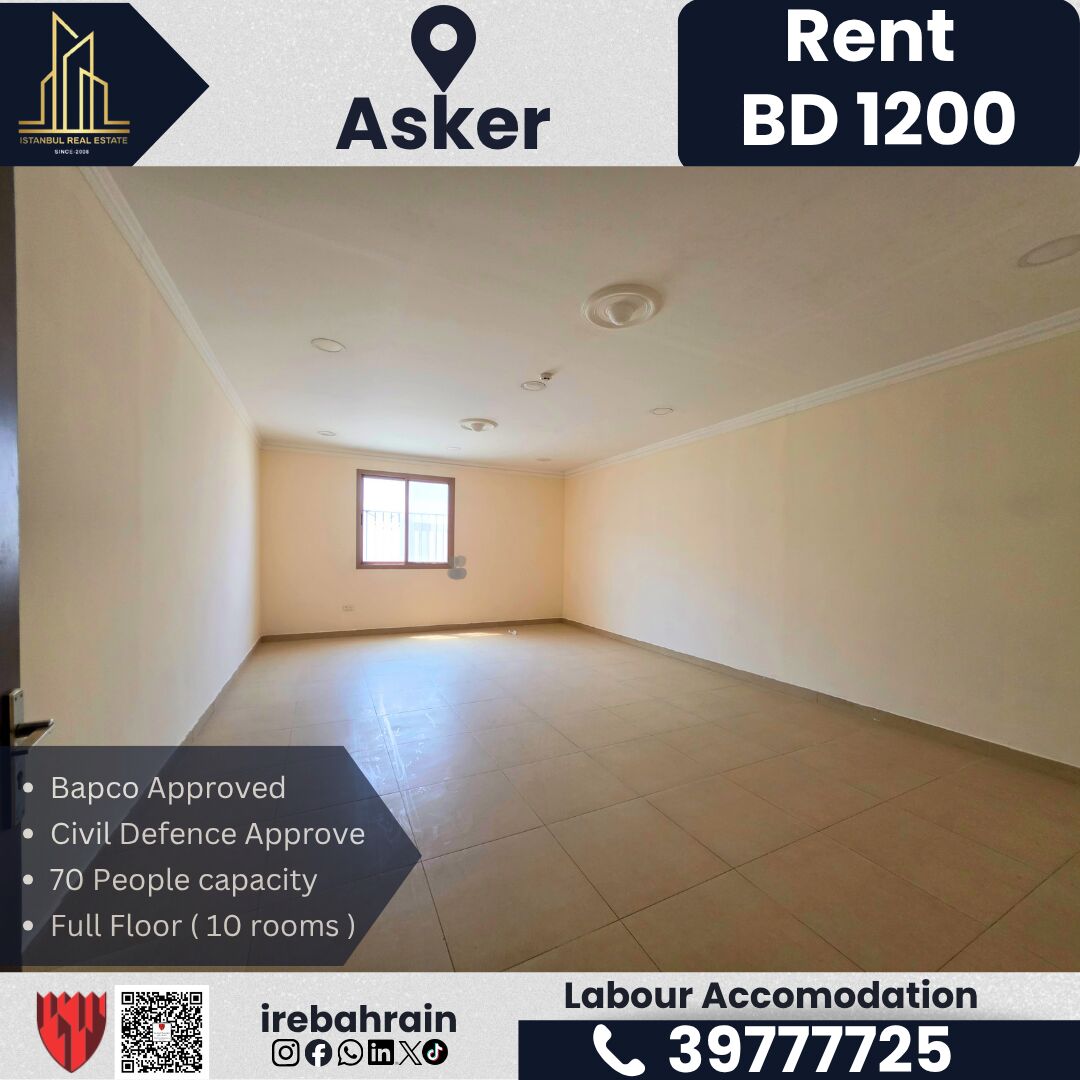 Asker, Warehouses, BHD 1200,  BAPCO-Approved Accommodation For Rent &ndash; Askar | BD 1,200/-