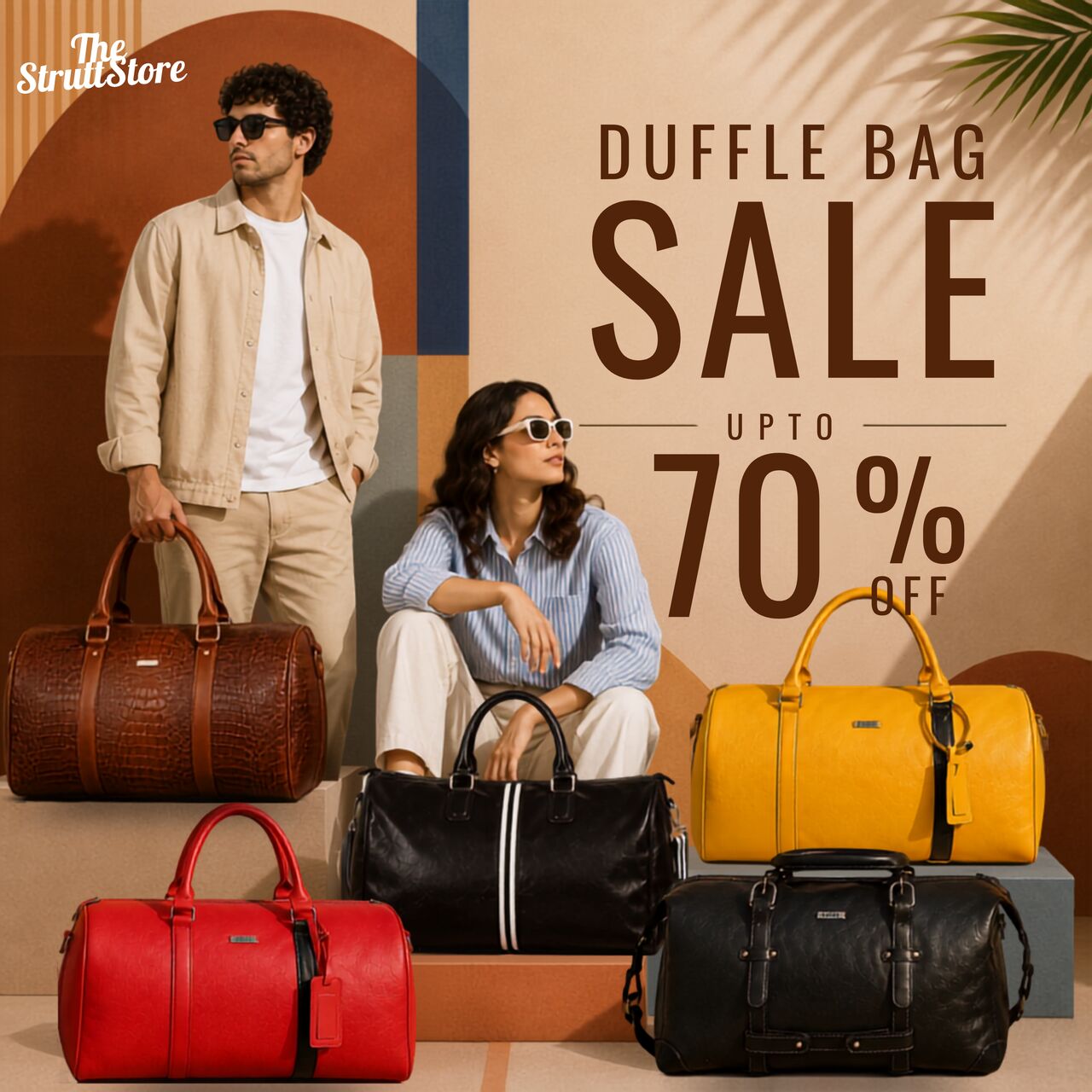 Noida, Clothing & Accessories, INR 1799,  Men Duffle Bag - An Easy Choice For Weekend Travel