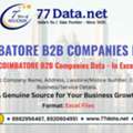 Updated 13000+ Coimbatore Companies List With Free Sample