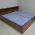 SAR 200,  Bed With Mattress EXIT Sale At Dammam Adamah For SAR 200