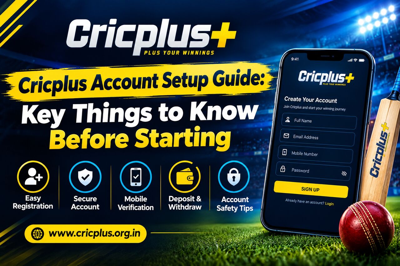 Pune, Business, Cricplus Account Setup Guide: Key Things To Know Before Starting