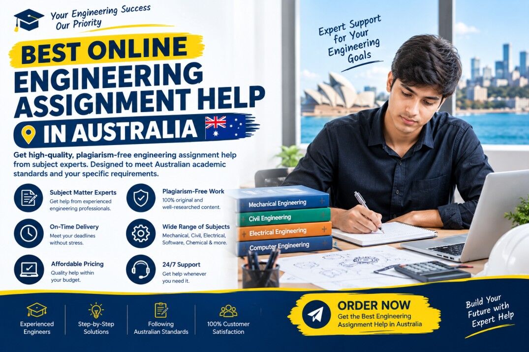 Sydney, Education, Best Online Engineering Assignment Help In Australia For Students