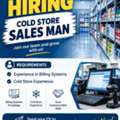 Need Salesman For Coldstore (minisupermarket)