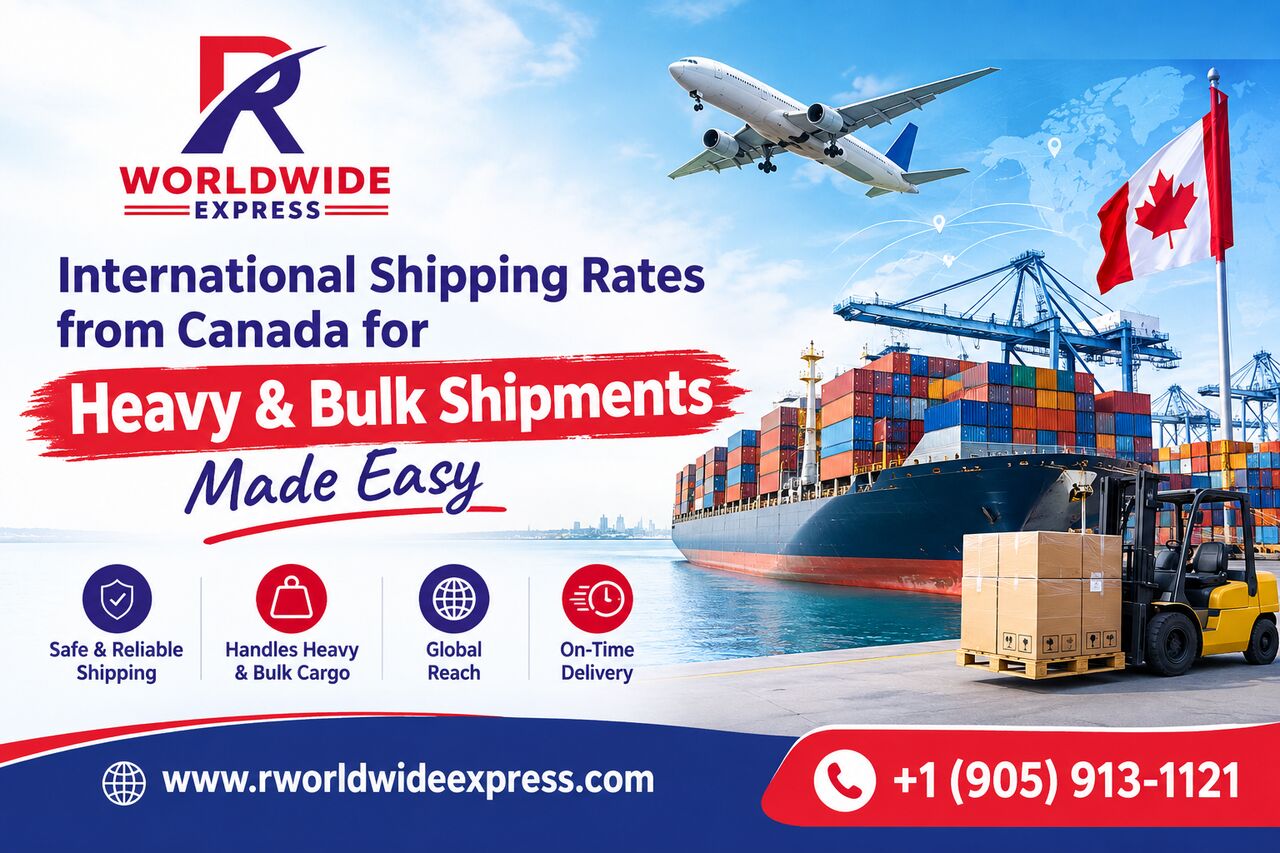 Toronto, Pick Up & Drop Off, International Shipping Rates From Canada For Heavy & Bulk Shipments Made Easy