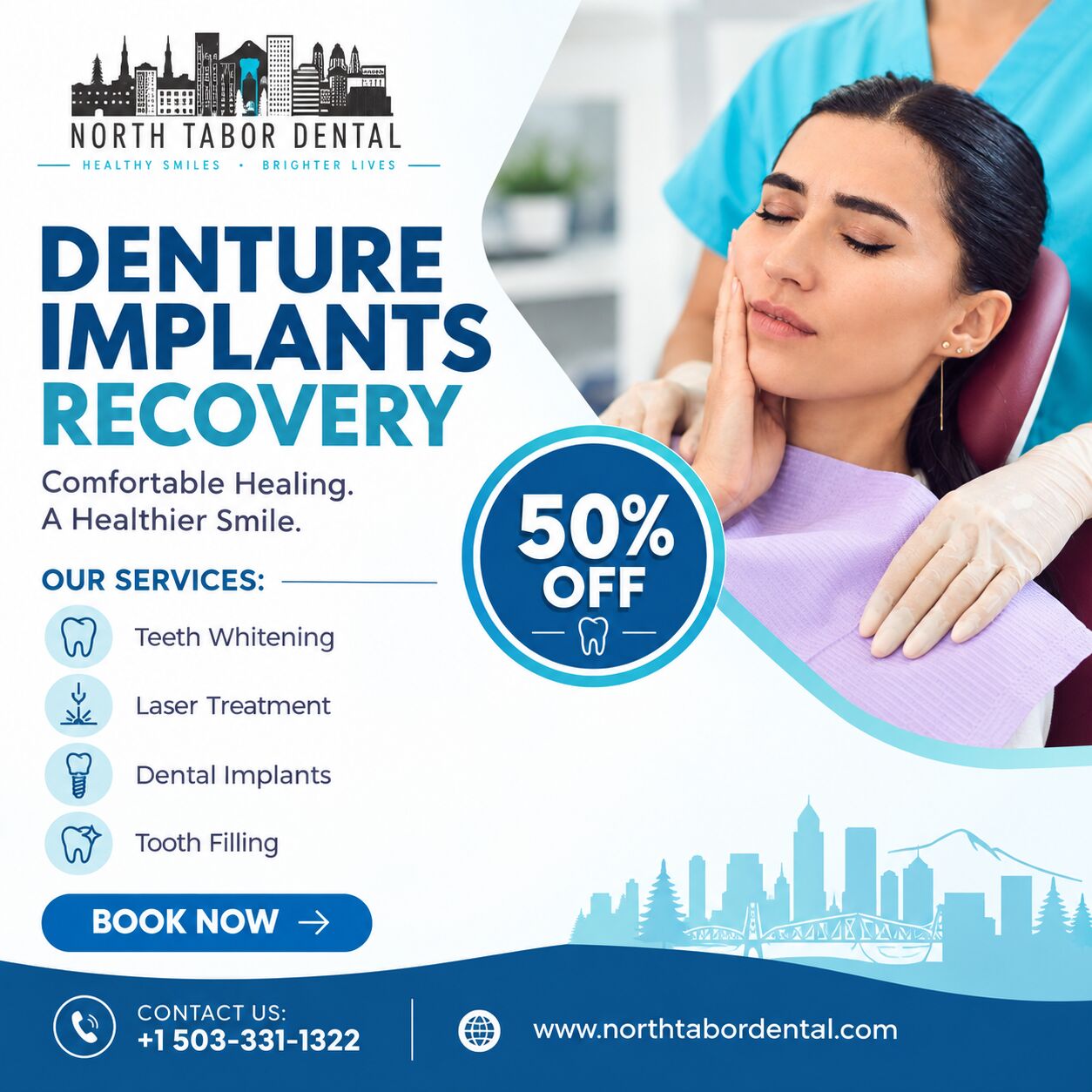 Washington DC, Health, How To Speed Up Your Denture Implants Recovery Safely?