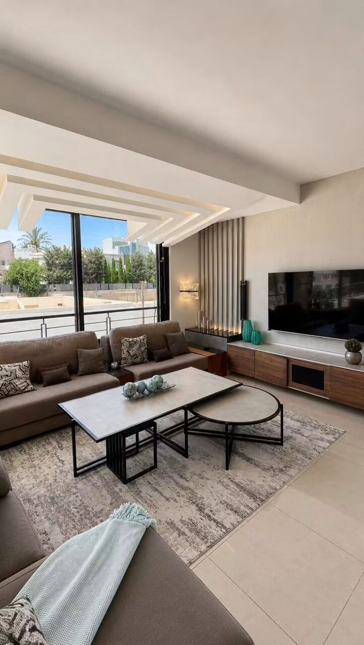 Amman, Apartments, Flats, Houses & Villas, JOD 18000/year,  Furnished,  4 BR,  Fully Furnished 4B Apart With Big Terrace In Dabouq 00962777688956