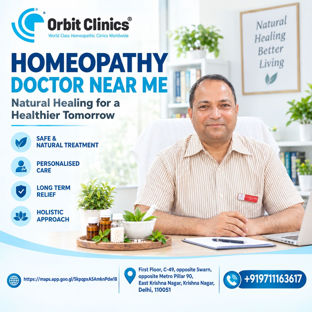 New Delhi, Health, Trusted Homeopathy Doctor Near Me For Natural Care