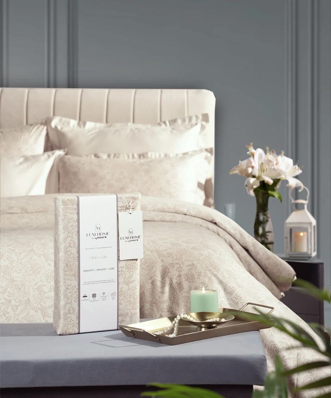Mumbai, Household Items, INR 10899,  Shop MyTrident Luxury Bed Sheets Online &ndash; Premium Comfort & Style