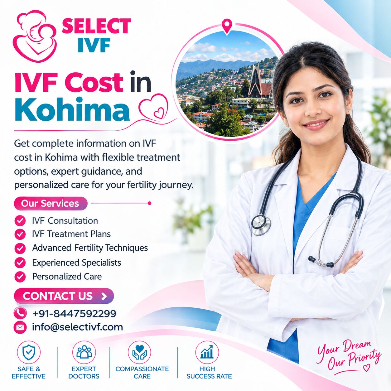New Delhi, Health, IVF Cost In Kohima