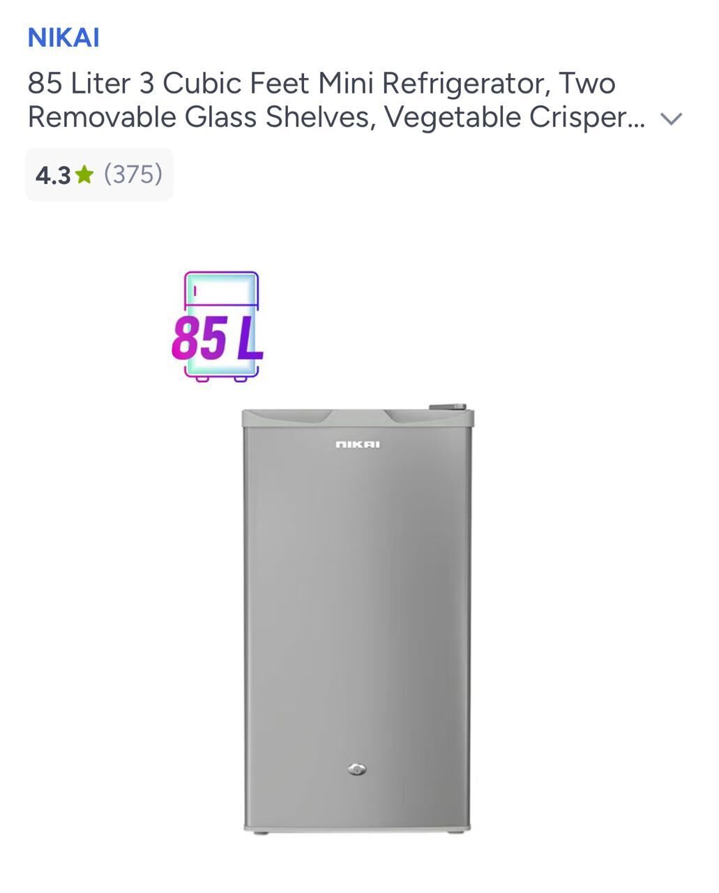 Jeddah, Appliances, SAR 175,  SAR 200, MINI REFRIGERATOR FOR SALE(NEW)