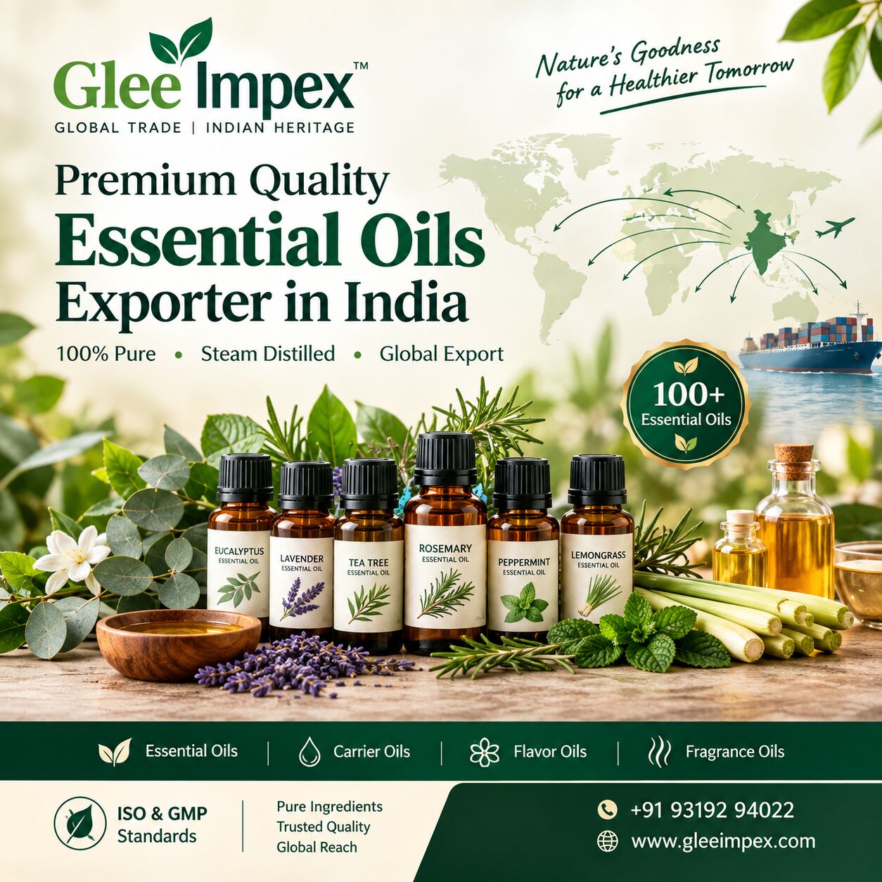 Mumbai, General, Essential Oil Exporter In India &ndash; Glee Impex