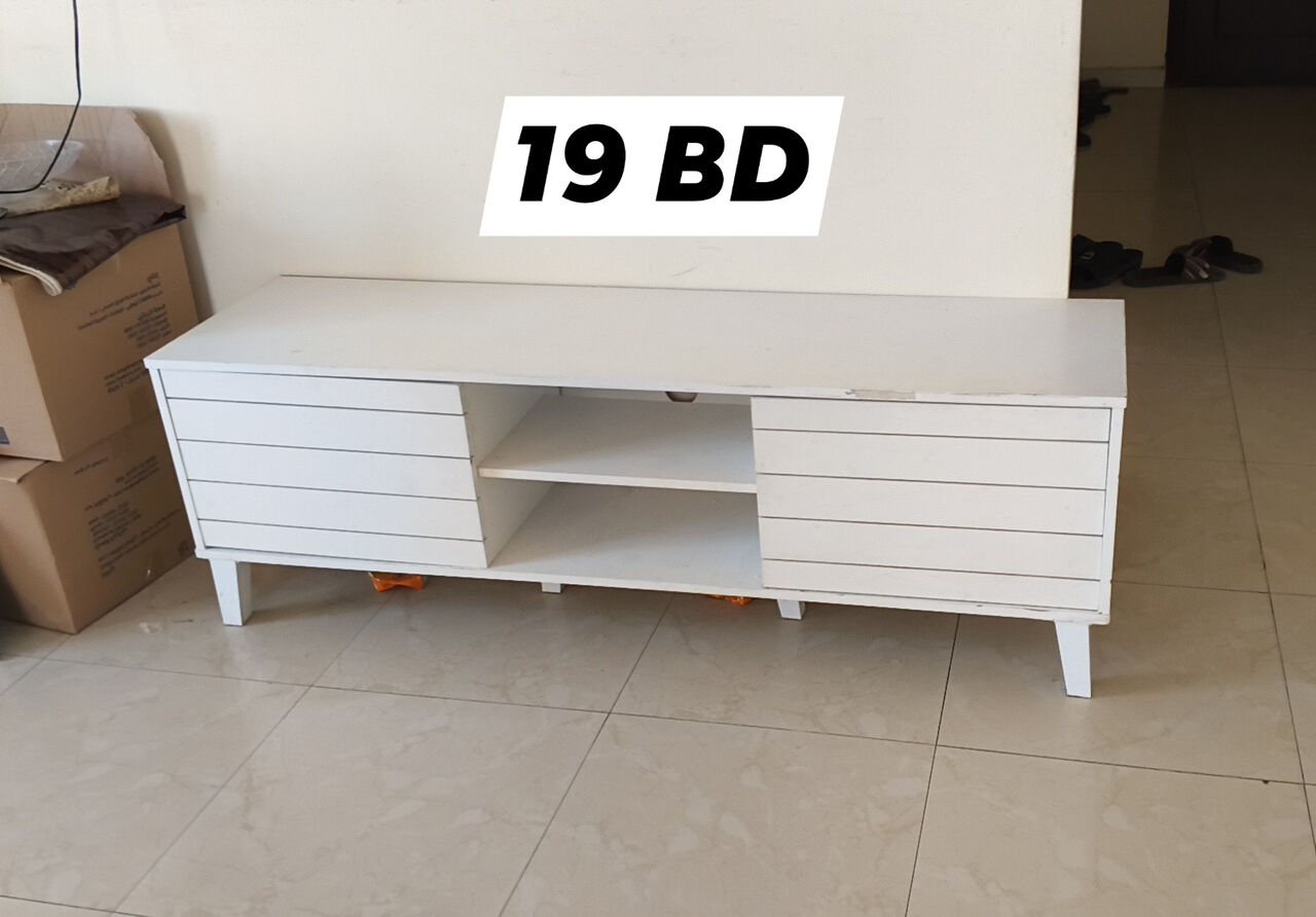 Hoora, Furniture, Modern White Wooden TV Stand Cabinet And Black TV Stand Cabinet....36471122