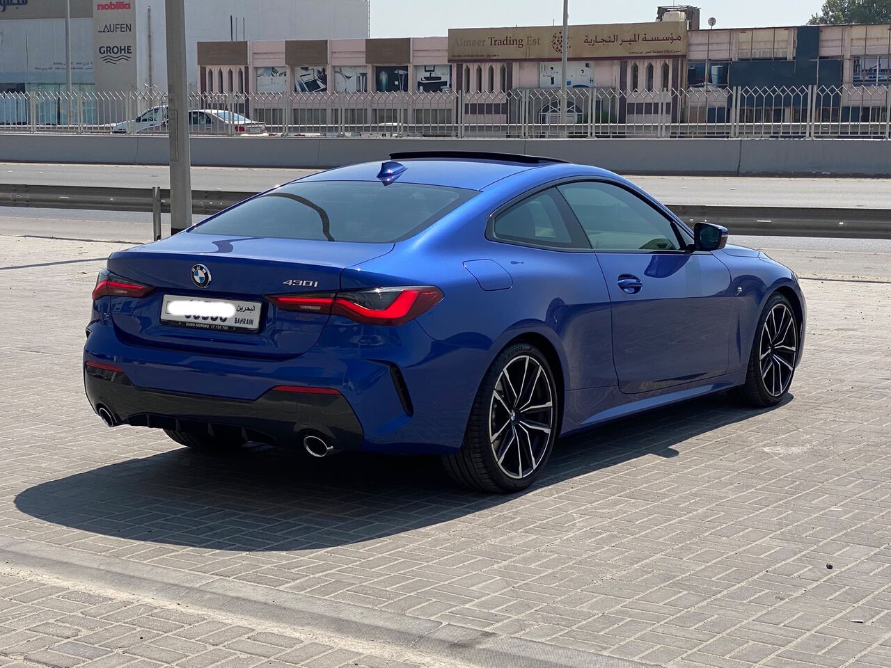 Manama, Vehicles, Cars & Trucks , BHD 13300,  BMW 430i,  2021,  Automatic,  80950 KM,   Coupe  (Blue)