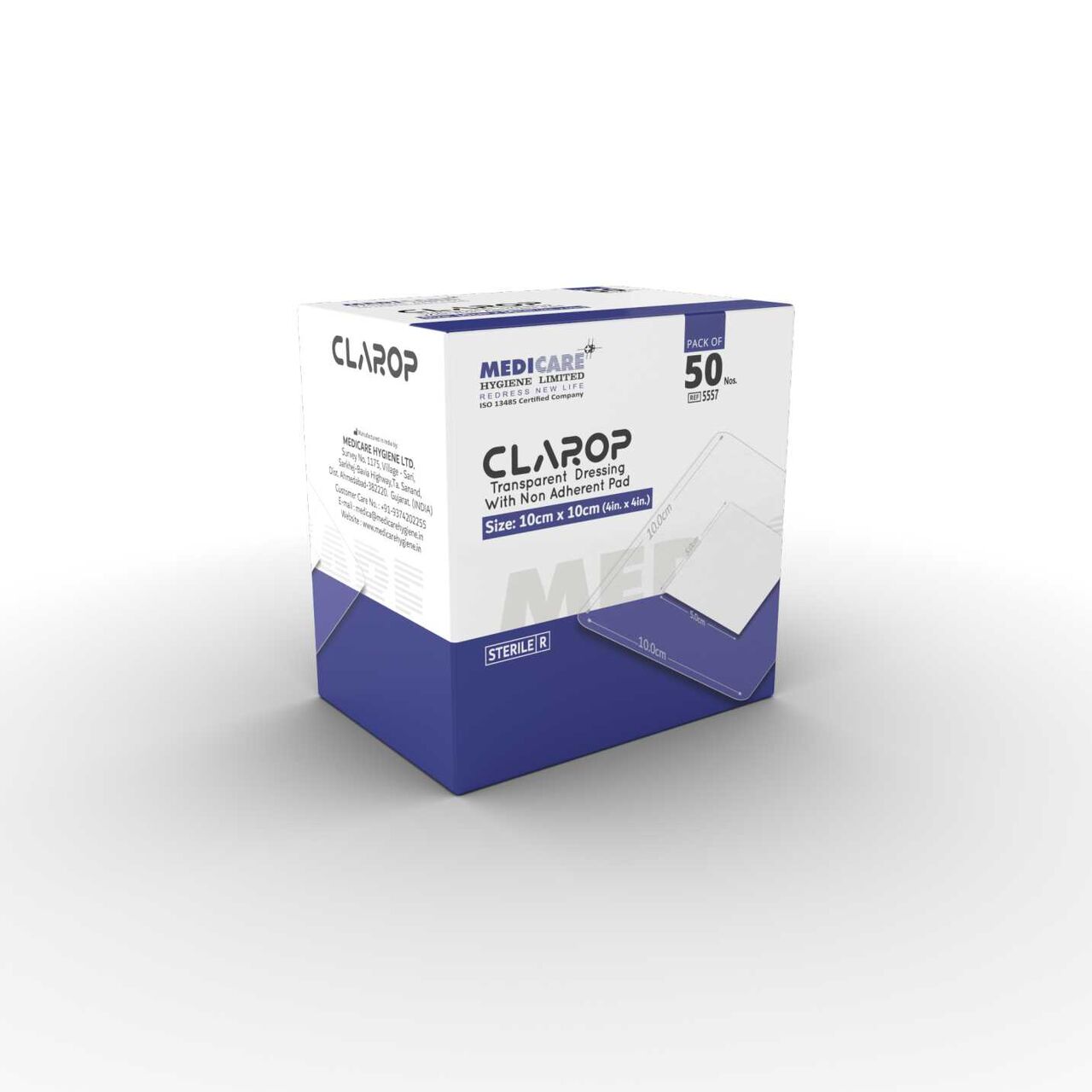 London, Wholesale Products, Clarop Transparent Film Dressing Manufacturer & Exporter &ndash; ISO Certified