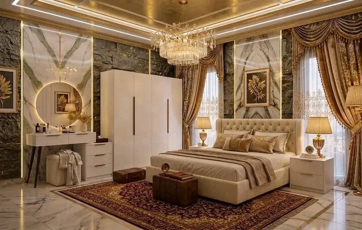 Jeddah, Furniture, SAR 5,  Luxurious Classic Premium Quality Bedroom Furniture Sets