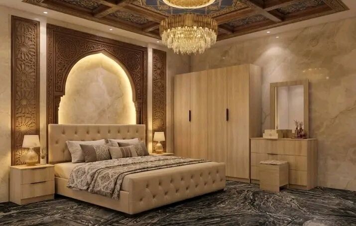 Jeddah, Furniture, SAR 5,  Luxurious Classic Premium Quality Bedroom Furniture Sets