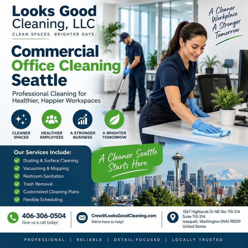 Seattle, Cleaning, Reliable Commercial Office Cleaning Services In Seattle
