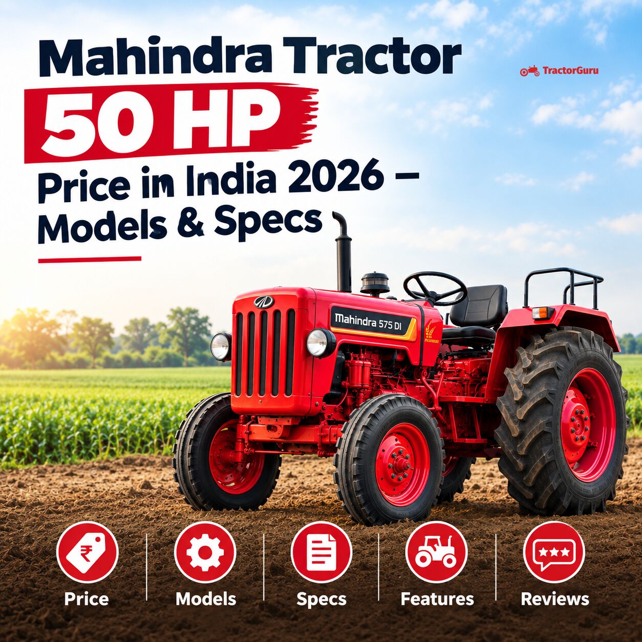 Mumbai, Automotive, Mahindra Tractor 50 HP Price In India 2026 &ndash; Models & Specs
