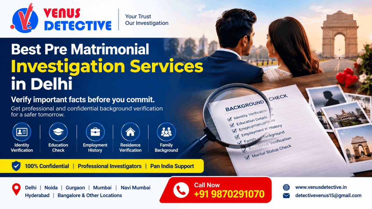 New Delhi, Legal, Best Pre Matrimonial Investigation Services In Delhi