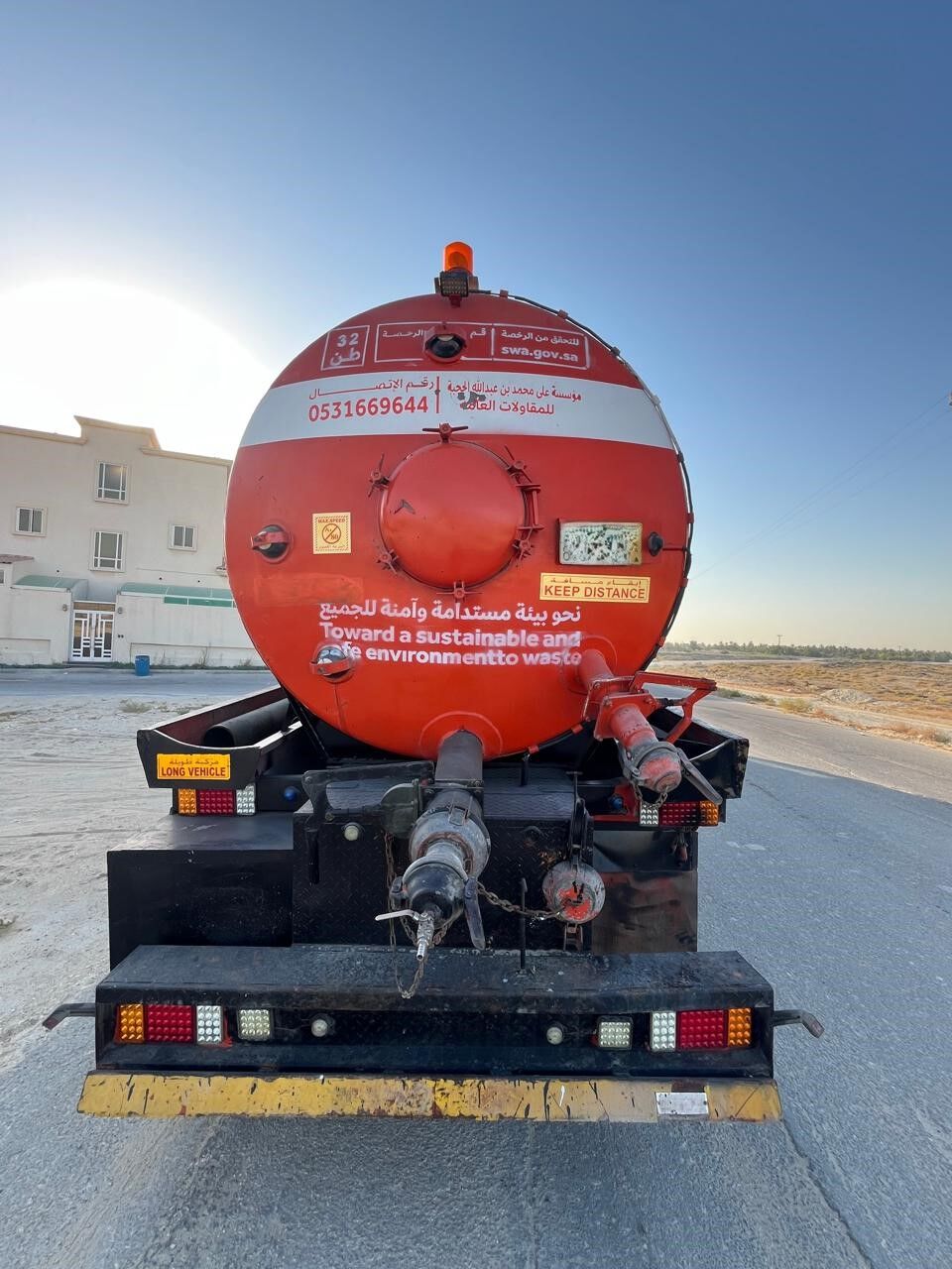 Jubail, Heavy Equipment, SAR 110000,  WASTE WATER TANKER
