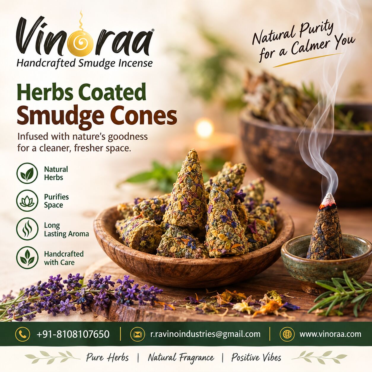 Mumbai, Business, Herbs Coated Smudge Cone Suppliers In India | Vinoraa