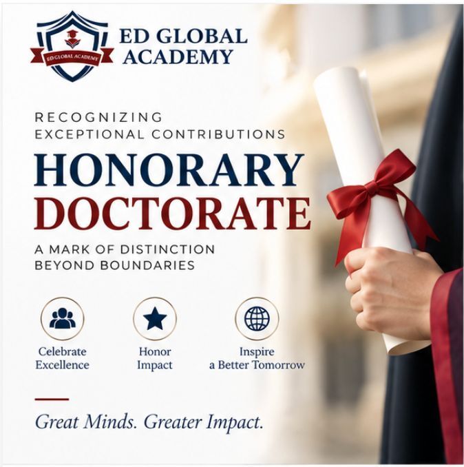 New York, Education, Career Recognition In The USA Through An Honorary Doctorate
