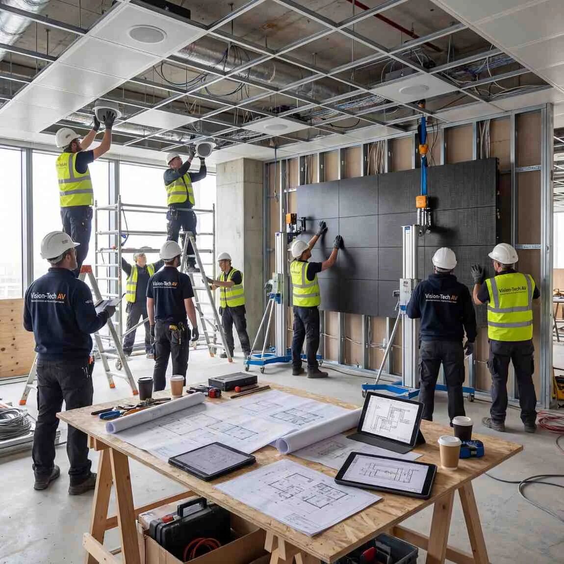 London, Business, Commercial AV Setup Services And Project Management By Vision Tech AV