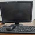 SAR 100,  MONITOR (HP LE1901w), MOUSE AND KEYBOARD All 3 Items For Only 100.00 Sar