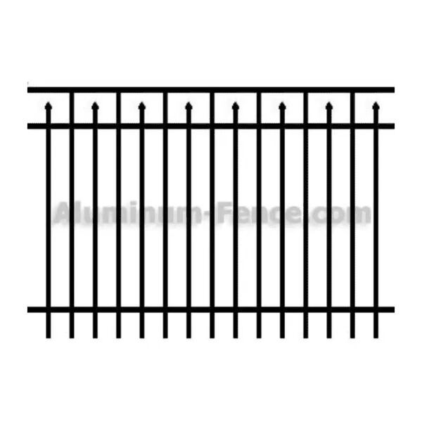 New York, Business, Durable Ornamental Aluminum Fence For Stylish Property Security