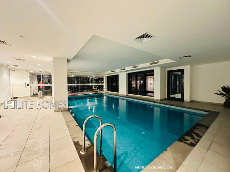 Salmiya, Apartments, Flats, Houses & Villas, KWD 1250/month,  4 BR,  Beautiful Seaview Duplex For Rent In Salmiya