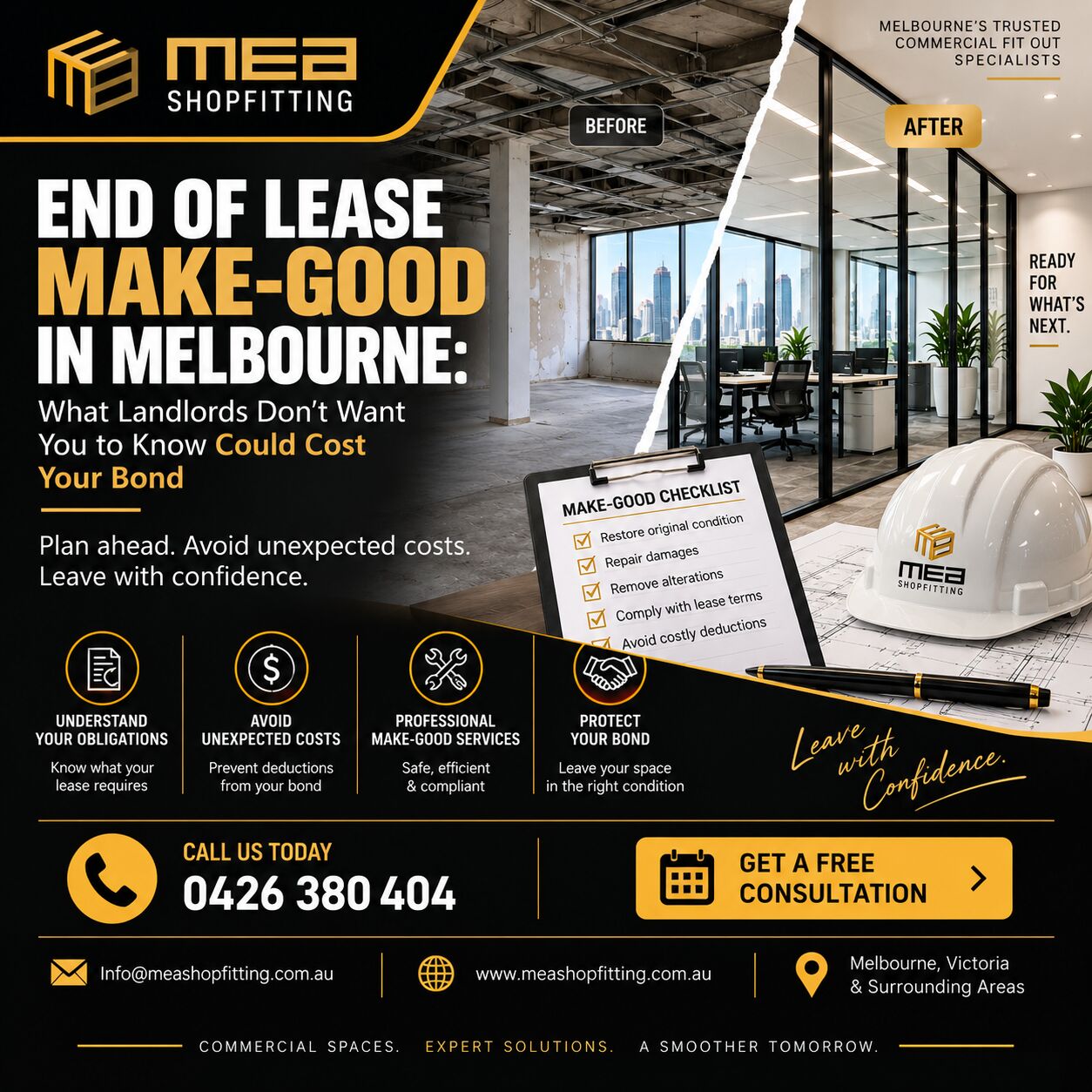 Melbourne, Construction, End Of Lease Make-Good Melbourne &mdash; Protect Your Bond