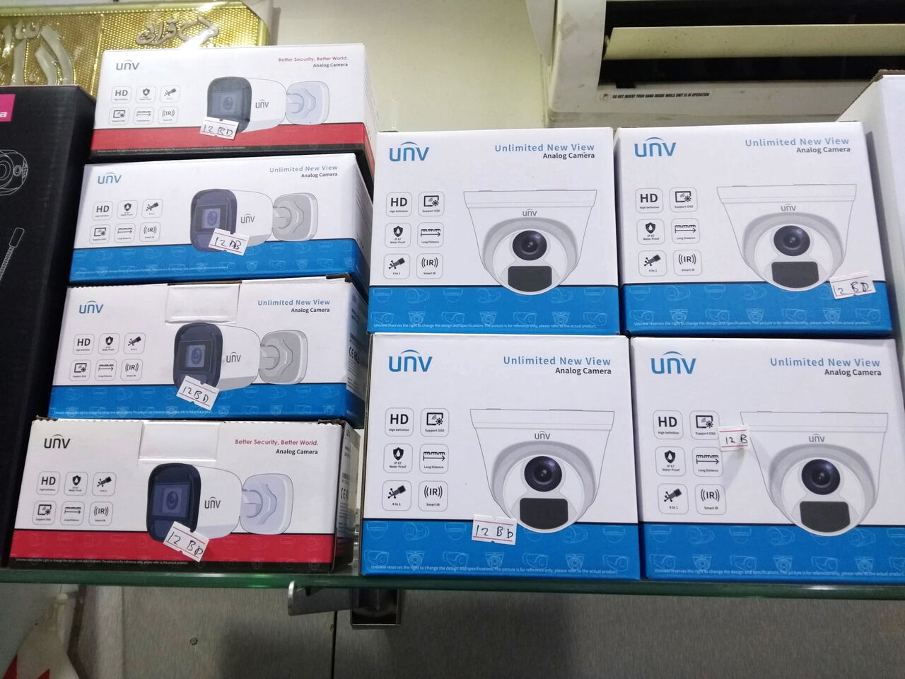 Riffa, Photo & Video, BHD 50,  UNV CCTV Security System 4 Camera Kit 1TB HDD  DVR  Monitor  Only 50 BD