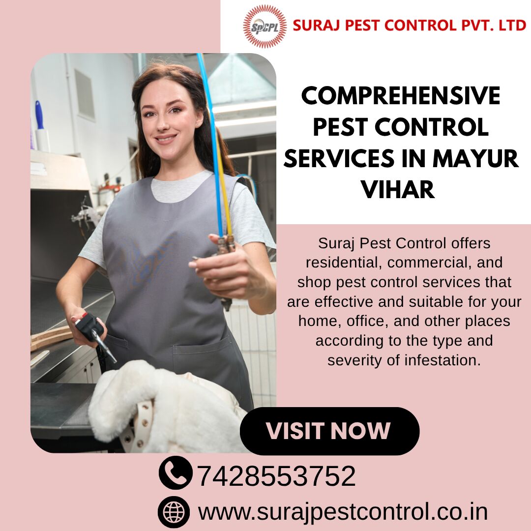 New Delhi, Pest Control, Comprehensive Pest Control Services In Mayur Vihar For Homes And Offices