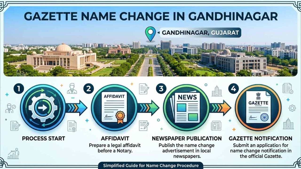 New Delhi, Legal, Get Gazette Name Change In Gandhinagar Done Smoothly