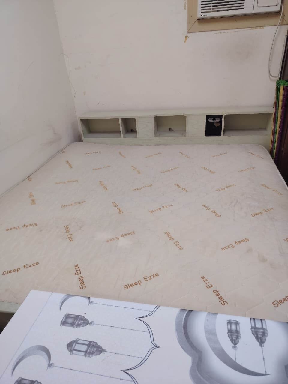 Jubail, Furniture, SAR 450,  Double Cot With Mattress For Sale