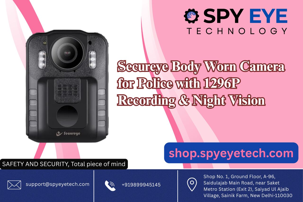 New Delhi, Electronics, INR 9500,  Professional Body Worn Camera For Security Personnel