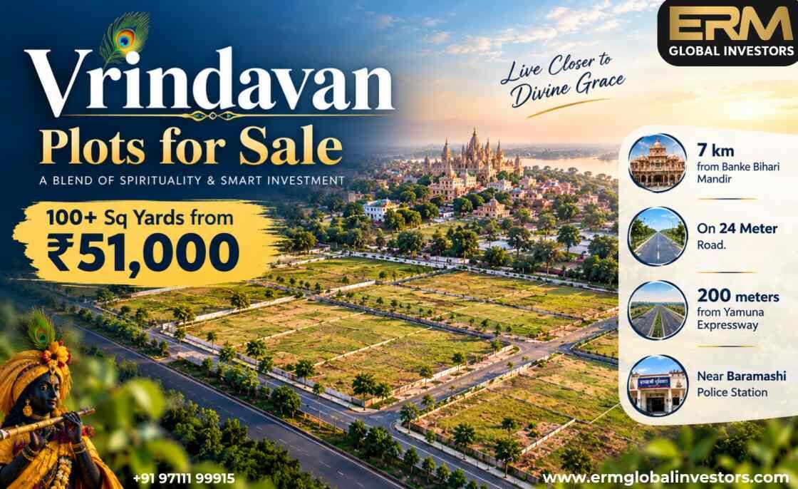 Noida, Residential Plots, Vrindavan Plots For Sale | 100+ Sq Yards From ₹51,000