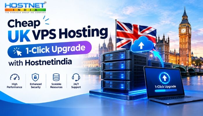 London, Technical, Cheap UK VPS Hosting - 1-Click Upgrade With Hostnetindia