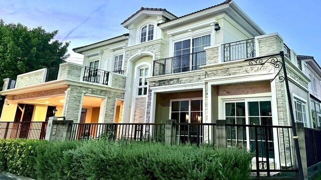 Bangkok, Villas, THB 130000,  60 Sq. Feet,  ให้เช่า Grandio Ladprao-Kaset Nawamin แปลงมุม 264 ตร.ม. เฟอร์ครบ ร
