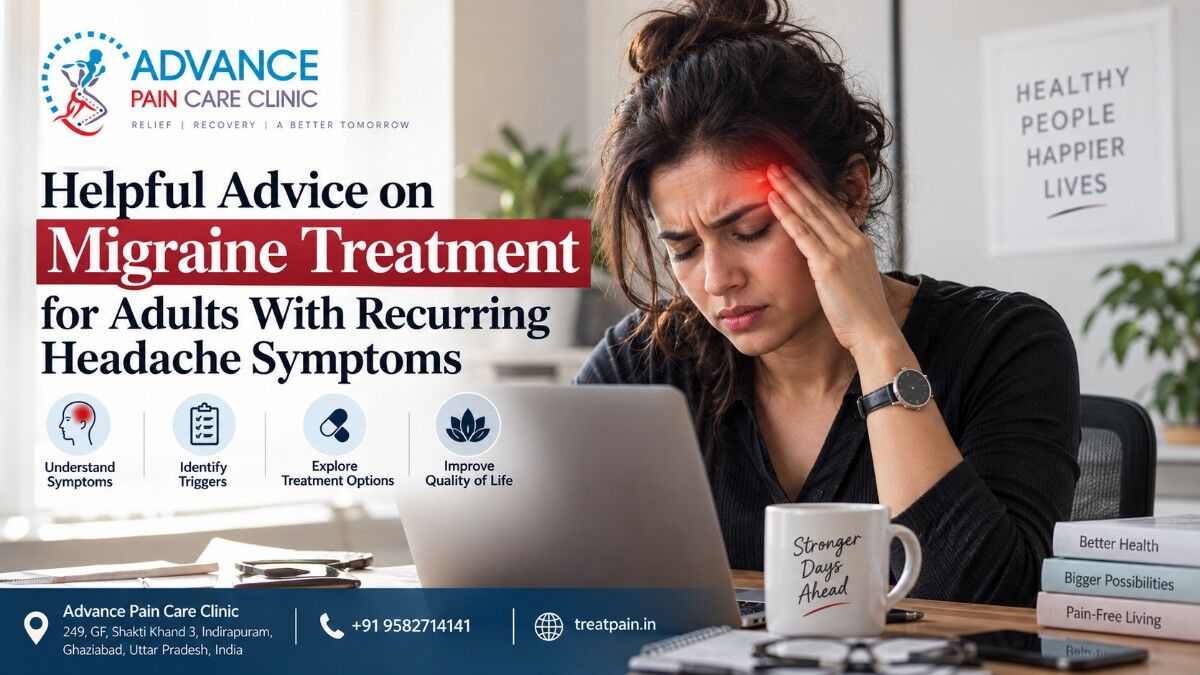 Ghaziabad, Elder Care, Expert Migraine Treatment In Indirapuram For Better Daily Living