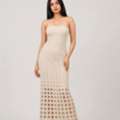 INR 2559, Find Women’s Strapless Crochet Maxi Dress Online