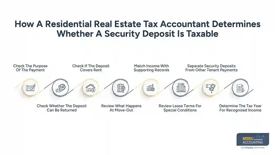 New York, Accounting, Residential Real Estate Tax Accountant: Security Deposit Tax Guide
