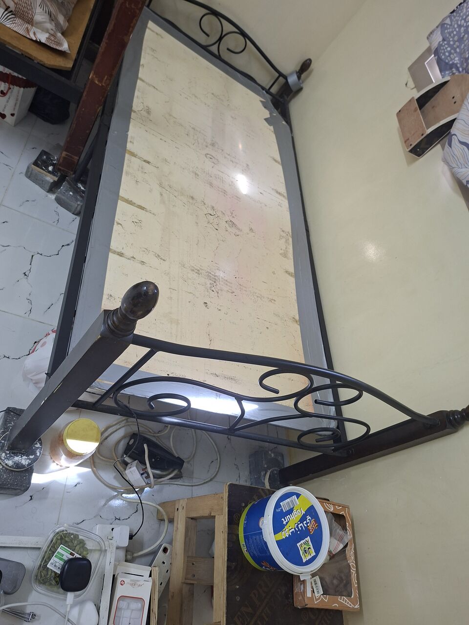 East Riffa, Furniture, BHD 8,  Steel Single Bed With Plywood