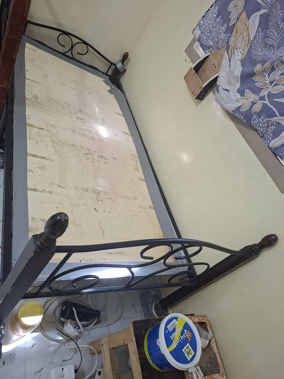 East Riffa, Furniture, BHD 8,  Steel Single Bed With Plywood
