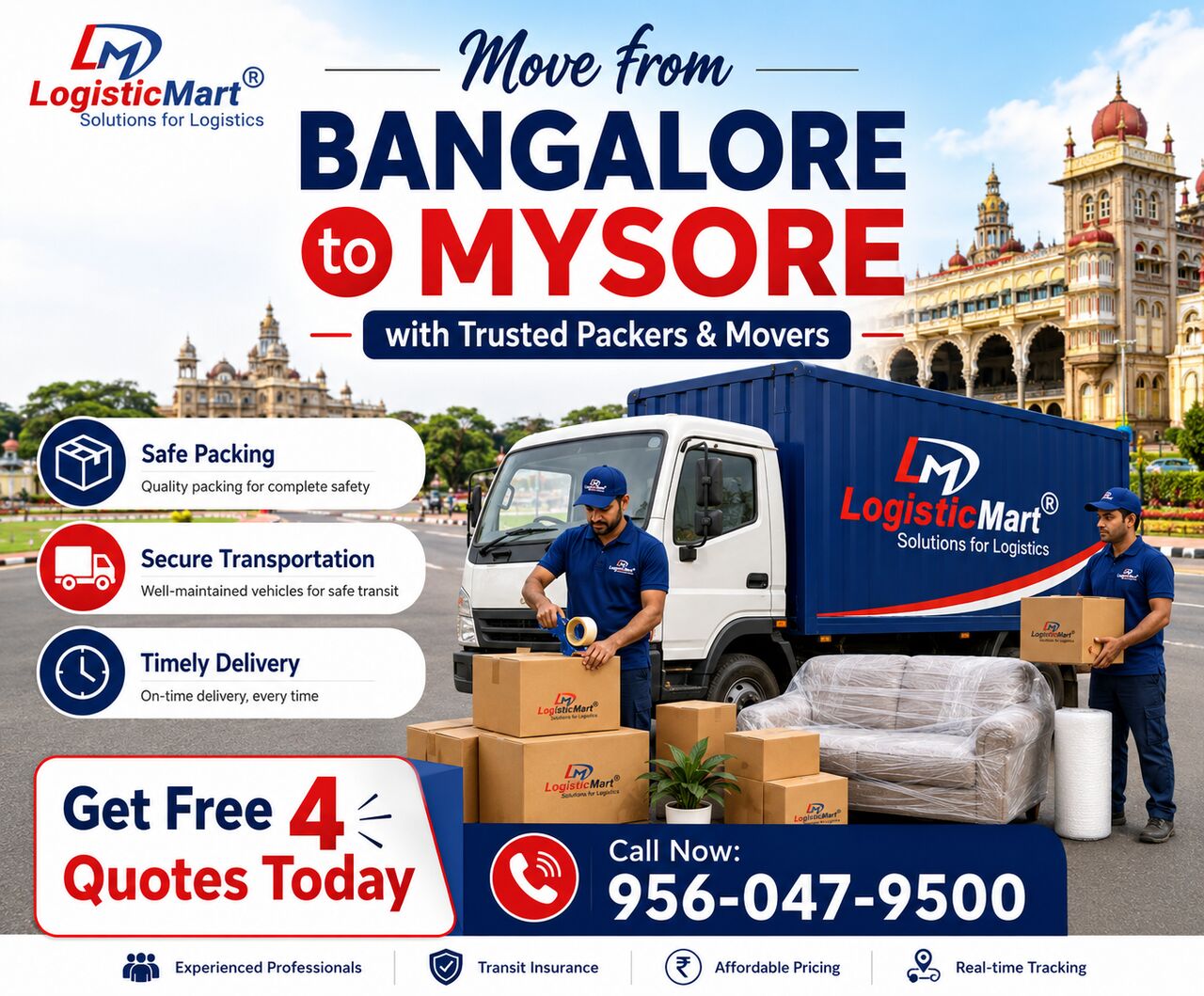 Bangalore, Household, Packers And Movers Bangalore To Mysore - Shifting Charges