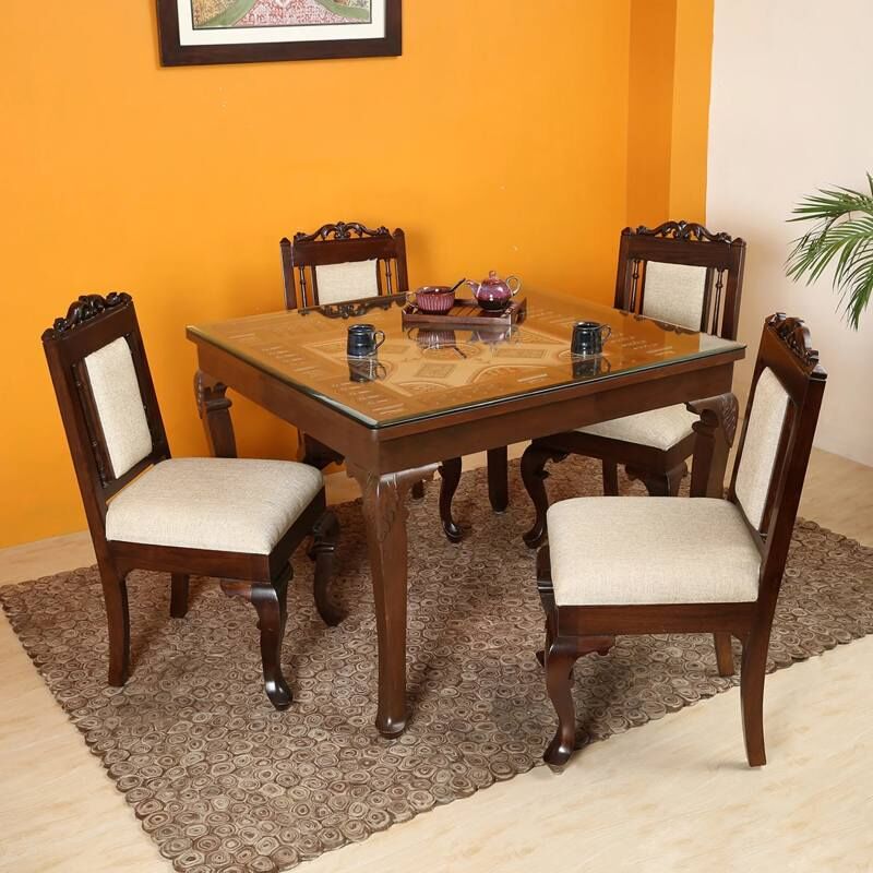 Mumbai, Furniture, INR 203769,  Wooden Dining Table Online For Timeless Home Interiors
