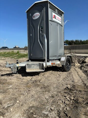 New York, Business, Construction Site Toilet Rental &ndash; Single Towable Units