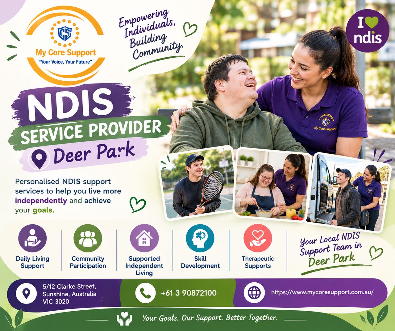 Melbourne, Health, NDIS Service Provider Deer Park