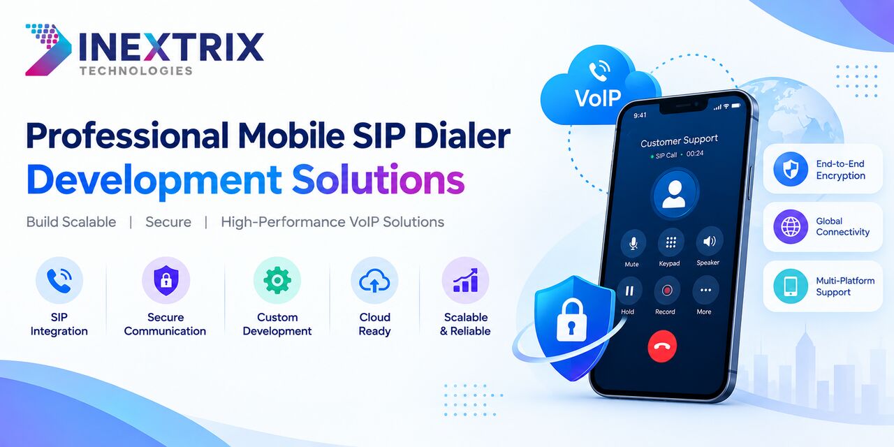 New York, Technical, Mobile SIP Dialer Development For Business Communication